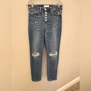 Vervet high-rise skinny denim jean